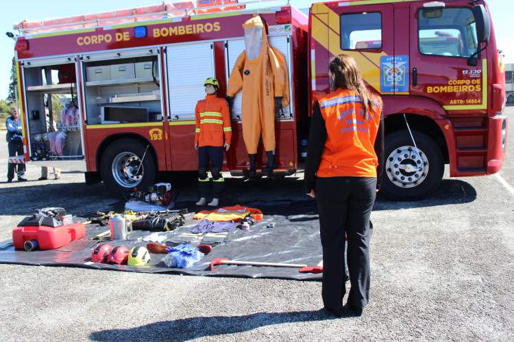 doação bombeiro