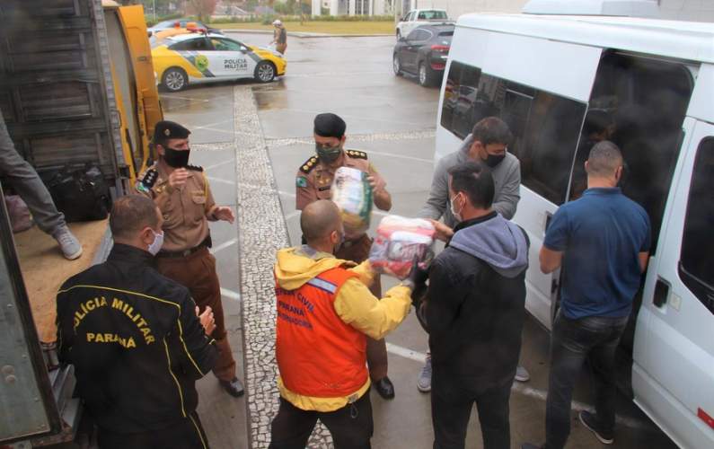 Servidores da Segurança arrecadam mais de 20 toneladas de alimentos