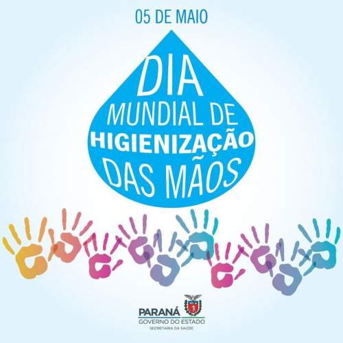 Dia mundial de Higienização das mãos