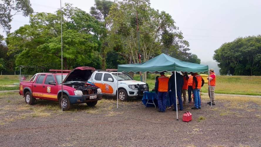 Defesa Civil de Londrina, juntamente com a Rede Estadual de Emergência de Radioamadores (REER) realiza simulado