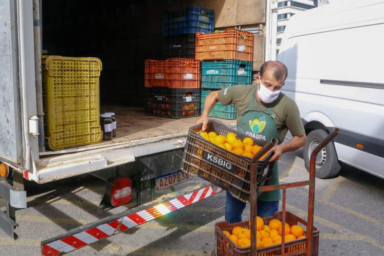 Governo inicia doação de alimentos do Compra Direta