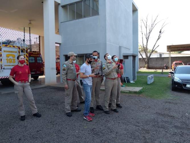 Capacitação com Drones no 8°SGBI/17ª Corpdec.