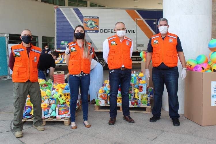 Campanha Paraná Piá vai arrecadar brinquedos para atender crianças afetadas pela pandemia