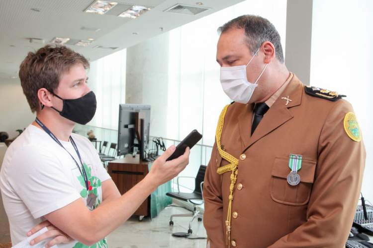 Governador destaca atuação da Defesa Civil e da Casa Militar na pandemia