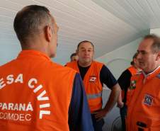 Defesa Civil envia equipes para avaliar situação de Paranaguá