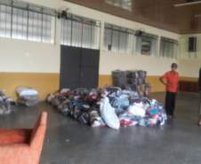 COORDENADORIA ESTADUAL DE PROTEÇÃO E DEFESA CIVIL E PROVOPAR ESTADUAL ENVIAM AJUDA HUMANITÁRIA A MUNICÍPIO ATINGIDO POR ENXURRADA