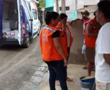 Entrega complementar de Ajuda Humanitária em Conselheiro Mairinck-PR