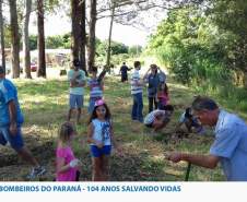 4ª CORPDEC Participa de Limpeza do Rio em Cascavel