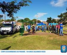 4ª CORPDEC Participa de Limpeza do Rio em Cascavel