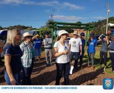 4ª CORPDEC Participa de Limpeza do Rio em Cascavel