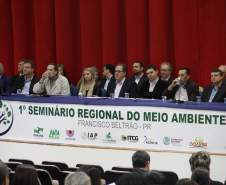 Governo promove seminário regional de meio ambiente em Francisco Beltrão