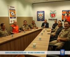 Inauguração da Sala de vídeoconferência do Quartel do Comando do Corpo de Bombeiros 