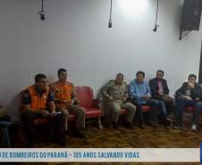 Articulação da Defesa Civil em Foz do Iguaçu.