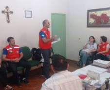 Auxílio e orientação da Coordenadoria Edtadual de Proteção e Defesa Civil na cidade de Querência do Norte.