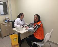 Coordenadoria Estadual de Proteção e Defesa Civil faz campanha Sangue Voluntário de doação de sangue no estado
