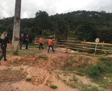 CEPDEC/PR continua realizando ações de apoio as cidades afetadas pelas chuvas.