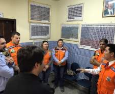 Escola de Curitiba participa de simulação de plano de abandono, através do projeto Brigadas Escolares da Coordenadoria Estadual de Proteção e Defesa Civil.