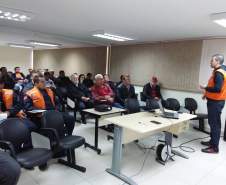 Coordenadoria Estadual de Proteção e Defesa Civil realiza curso de capacitação para a 3ª Coordenadoria Regional de Proteção e Defesa Civil.