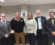 CEPDEC - PR recebe visita de integrantes da Secretaria de Planejamento.