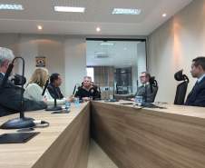 CEPDEC - PR recebe visita de integrantes da Secretaria de Planejamento.
