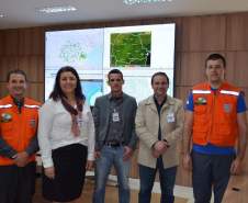 Coordenadoria Municipal de Proteção e Defesa Civil realiza visita técnica a Coordenadoria Estadual de Proteção e Defesa Civil.