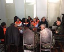 Coordenadoria Estadual de Proteção e Defesa Civil faz parte do ECADEC 2017
- (Exercício Conjunto de Apoio a Defesa Civil) que teve início na data de hoje
na cidade Petrópolis – RJ.

