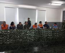 Coordenadoria Estadual de Proteção e Defesa Civil faz parte do ECADEC 2017
- (Exercício Conjunto de Apoio a Defesa Civil) que teve início na data de hoje
na cidade Petrópolis – RJ.

