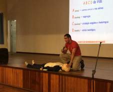 8ª Coordenadoria Regional de Proteção e Defesa Civil, está realizando treinamento para a rede estadual de educação de Paranaguá, Antonina e Morretes. 