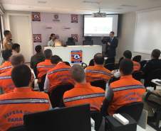 Coordenadoria Estadual de Proteção e Defesa Civil recebe treinamento de drone