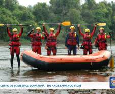 Formação da equipe de salvamento em águas rápidas do 2ºSGBI