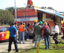 Fotos do treinamento realizado em Alexandra, Paranaguá.