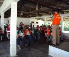 Fotos do treinamento realizado em Alexandra, Paranaguá.