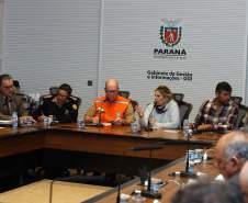 A governadora do Paraná, Cida Borghetti, anunciou nesta segunda-feira (28) a liberação do transporte de combustível em todo o Estado do Paraná.  A medida vale para todos os derivados do petróleo: gasolina, etanol,  óleo diesel e gás de cozinha.Curitiba, 28/05/2018.   Foto: Orlando Kissner/ANPr