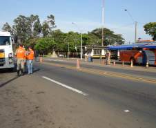 5ª COREDEC realiza fiscalização no transporte rodoviário de produtos perigosos