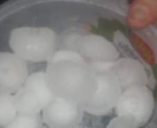 Granizo no Paraná