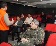 A Coordenadoria Estadual de Defesa Civil do Estado do Paraná realizou reunião sobre o ‘’Plano de Prevenção e Resposta a Acidentes com Produtos Perigosos’’.