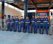 Governador Beto Richa inaugura Posto de Bombeiro Comunitário de Cafezal do Sul