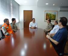 5ª COREDEC  realiza visita ao Prefeito da cidade de Ubiratã para futura instalações do Posto de Bombeiros Comunitário.