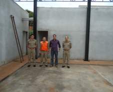 5ª COREDEC  realiza visita ao Prefeito da cidade de Ubiratã para futura instalações do Posto de Bombeiros Comunitário.