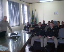 2ª Coordenadoria Regional de Defesa Civil realiza palestra aos Comandantes de SGB/SB e  Supervisores dos PBC.