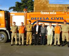 Inauguração do Posto de Bombeiro Comunitário de Terra Rica
