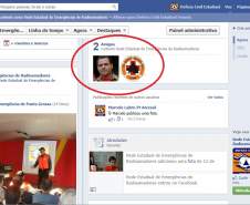 Página da REER no Facebook.
