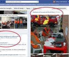 Página da REER no Facebook.