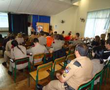 Coordenadoria Estadual de Defesa Civil capacita gestores regionais do Programa Brigadas Escolares – Defesa Civil na Escola, em Cascavel.