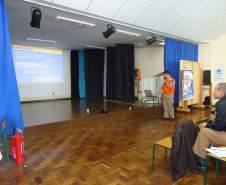 Coordenadoria Estadual de Defesa Civil capacita gestores regionais do Programa Brigadas Escolares – Defesa Civil na Escola, em Cascavel.
