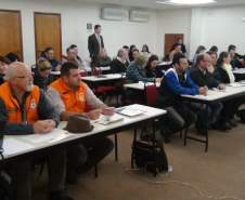 Defesa Civil realiza curso para atendimento à desastres.