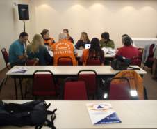 Conclusão do curso de atendimento à desastres