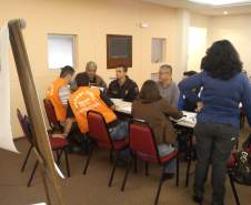 Conclusão do curso de atendimento à desastres