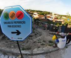 A Coordenadoria Estadual de Defesa Civil participa junto a Secretaria Nacional de Defesa Civil do treinamento de prevenção a desastres naturais em Sergipe.