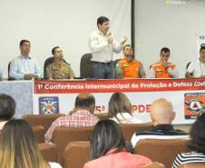 A 15ª CORPDEC – COORDENADORIA REGIONAL DE PROTEÇÃO E DEFESA CIVIL REALIZOU A 1ª CONFERÊNCIA INTERMUNICIPAL DE PROTEÇÃO E DEFESA CIVIL